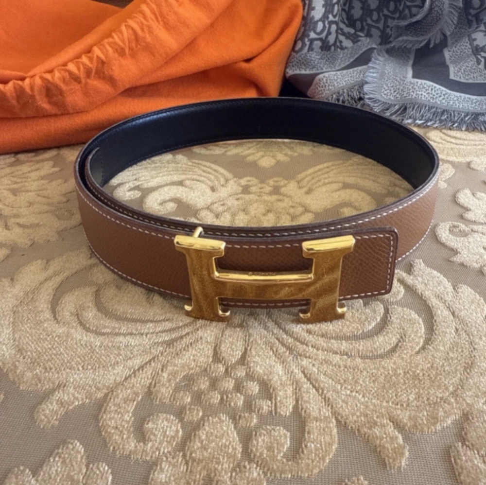 Hermes Brown and Black Belt